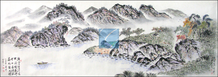 산수화 이미지