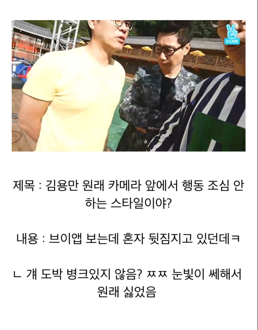 아이돌 브이앱 악개 유형.jpg | 인스티즈