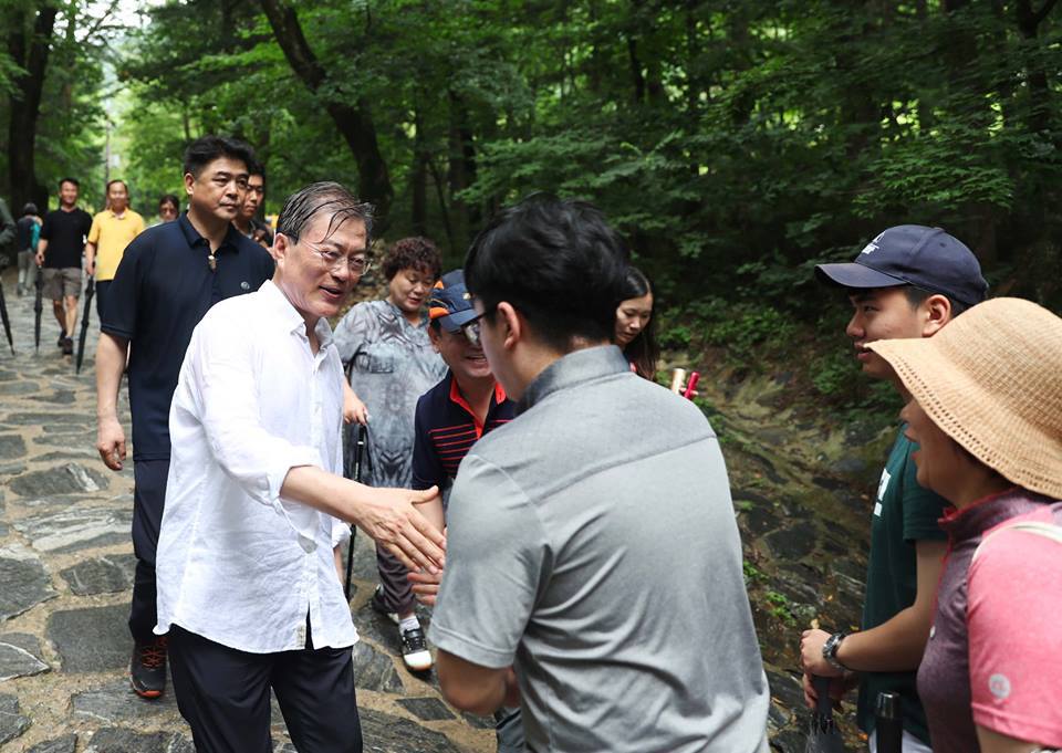 청와대 페북에 올라온 기사마크 없는 사진! | 인스티즈