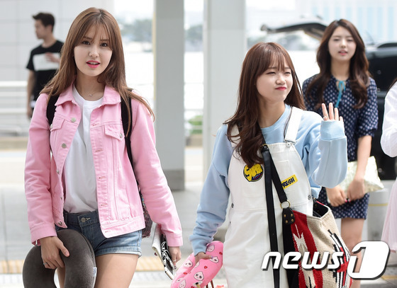 160523 인천국제공항 I.O.I 출국 사진 | 인스티즈
