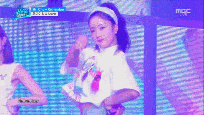 160416 음악중심 에이핑크.gif (feat.오마이걸) | 인스티즈