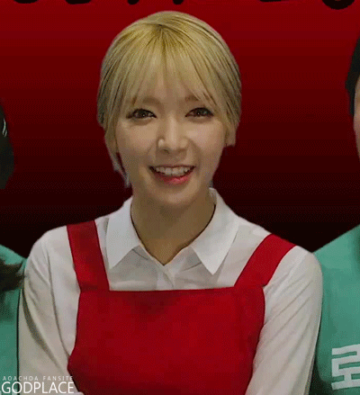 고깃집 알바하는 초아가 좋다.gif | 인스티즈