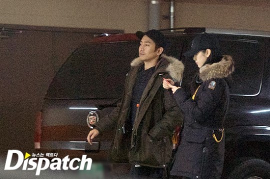 디스패치가 찍은 에릭♥나혜미의 영화관 데이트 | 인스티즈