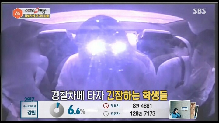 경찰차에 탄 여대생들 ㄷㄷ | 인스티즈