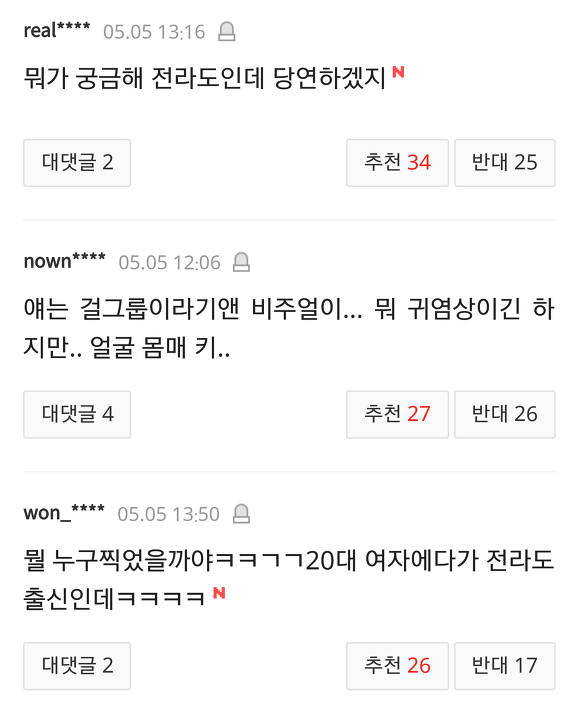 투표만 했을 뿐인데 욕먹고 있는 구구단 김세정 | 인스티즈
