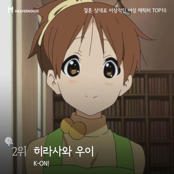 일본인이 뽑은 결혼상대로 이상적인 여성 캐릭터 TOP10 | 인스티즈