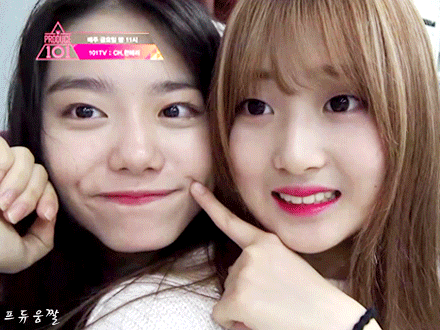 프로듀스101 소녀온탑 멤버 구성.. 남덕몰이 가능 vs 불가능.gif | 인스티즈