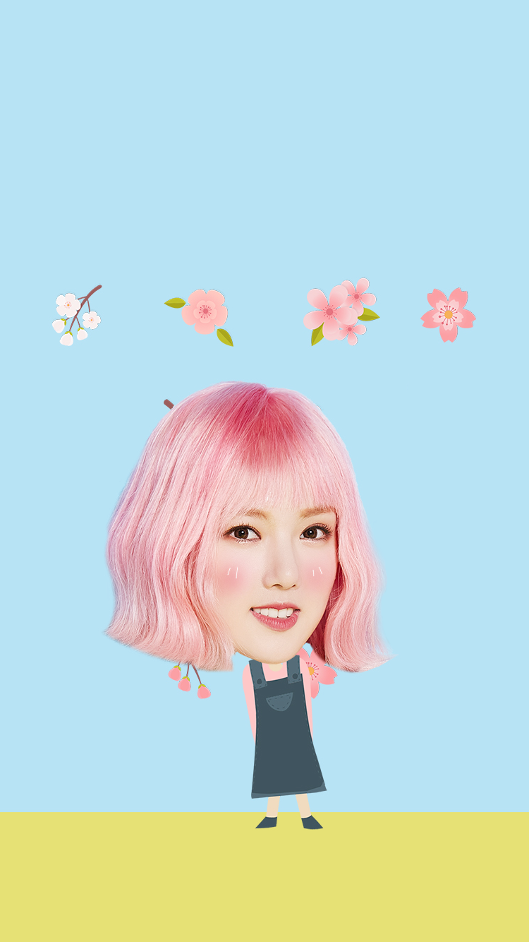 여자친구 예린 폰 배경화면 & 잠금화면. png | 인스티즈