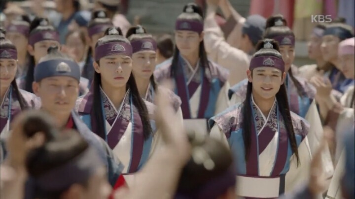 [화랑] 1500년 전 인기 아이돌 화랑 출근길 풍경.jpg (feat.럽라 떡밥) | 인스티즈