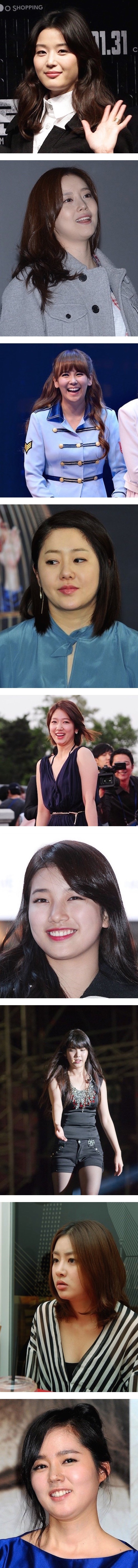 여자 연예인들 후덕했던 시절 | 인스티즈