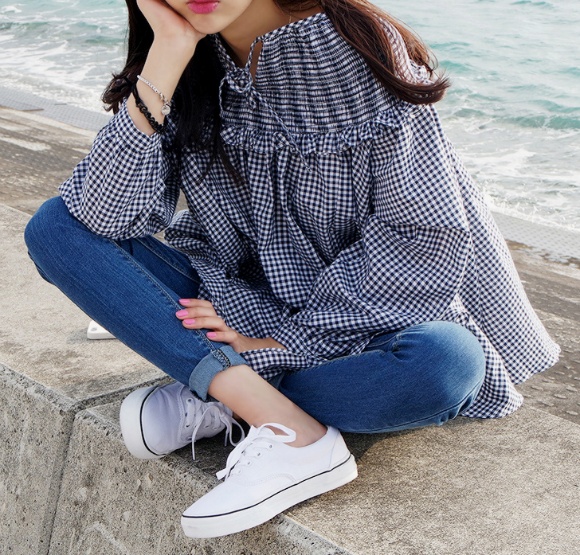 레이스블라우스원피스 이미지