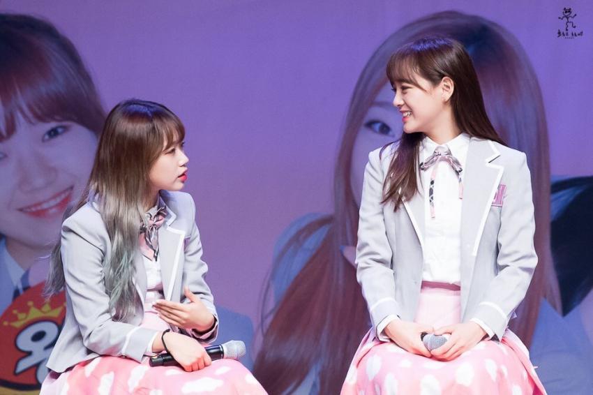 김세정을 언니가 아닌 오빠로 보고 있는 유정이 | 인스티즈
