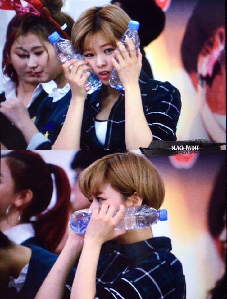 [트와이스] 볼 식히는 정연 | 인스티즈