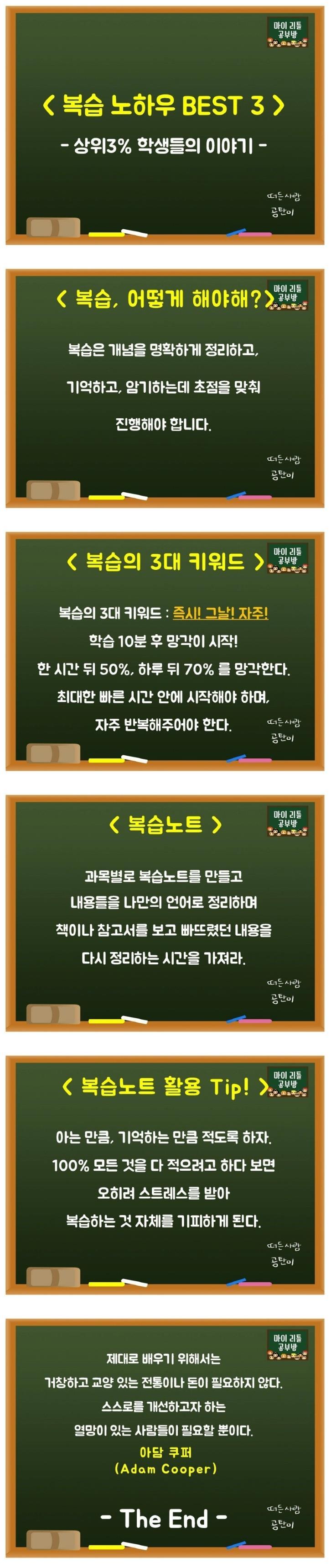 상위3% 학생들의 복습 노하우 BEST 3.jpg | 인스티즈