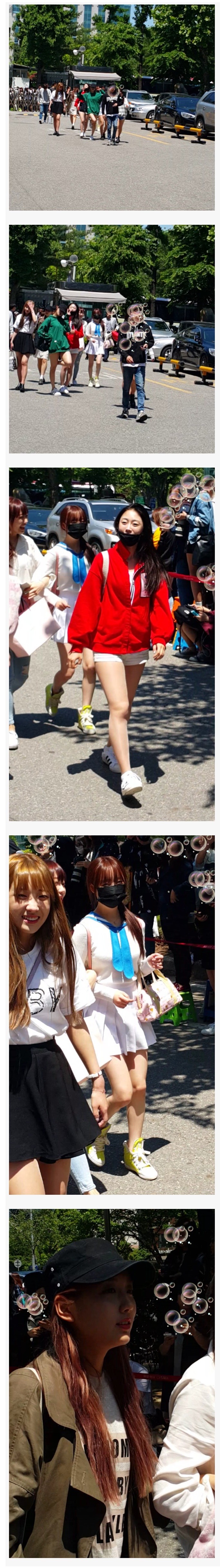 뮤뱅 출근하는 러블리즈 | 인스티즈