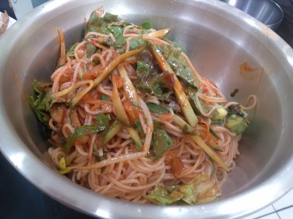 옛날국수 이미지