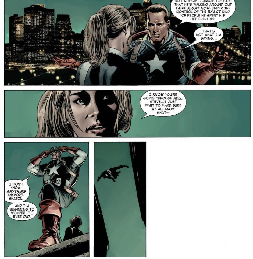 원작에서의 캡틴아메리카와 샤론카터 이야기 | 인스티즈