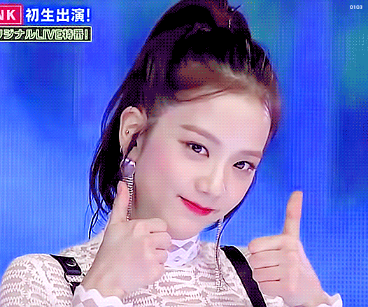 일본 아베마TV에 출연한 블랙핑크 지수.gif | 인스티즈