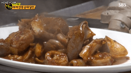부여 순대의 달인 - 흰순대.gif | 인스티즈