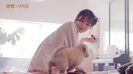 몽쉘 아이유.gif | 인스티즈