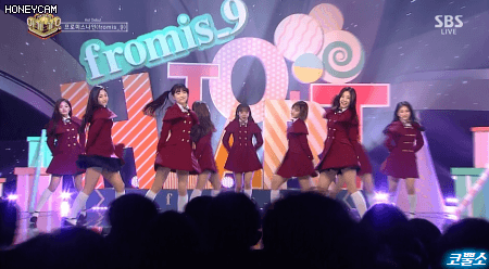 프로미스나인_인기가요.gif | 인스티즈