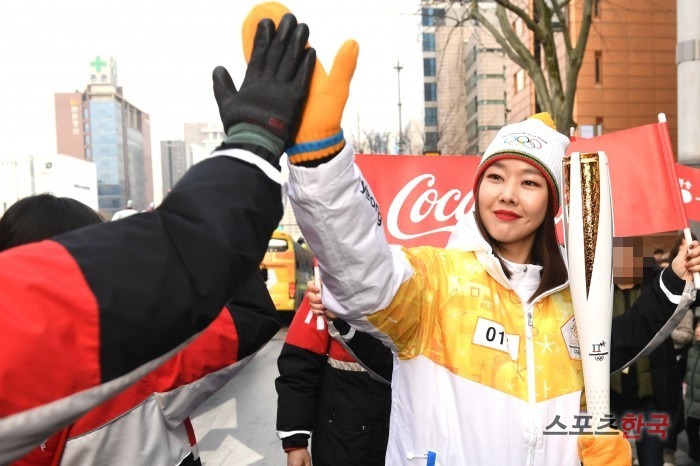 한혜진 성화봉송. jpg | 인스티즈