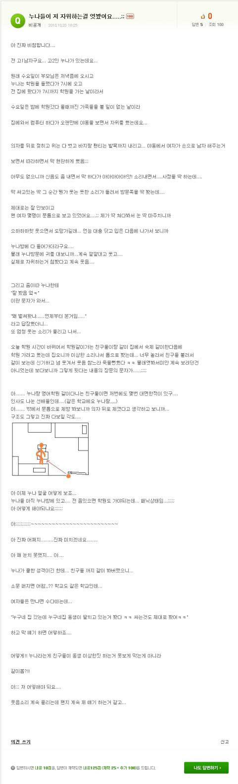 자위하다 누나한테 걸림 | 인스티즈