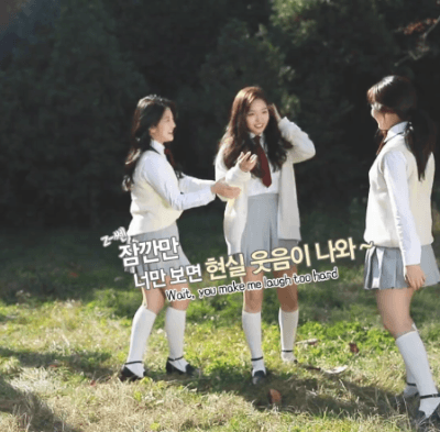 박지원이 갑작스레 껴안자 급 정색하는 노지선.GIF | 인스티즈