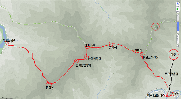 완택산 이미지