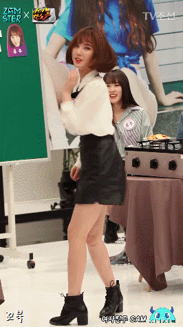 여자친구의 은하가 섹시댄스를 시도하고 있다.gif | 인스티즈