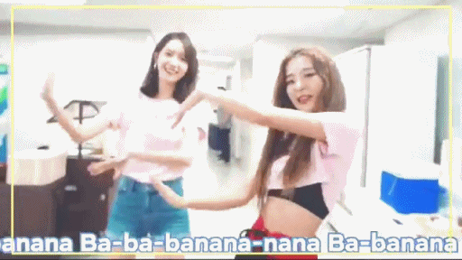 레드벨벳 슬기한테 춤 배우는 소녀시대 윤아.gif | 인스티즈