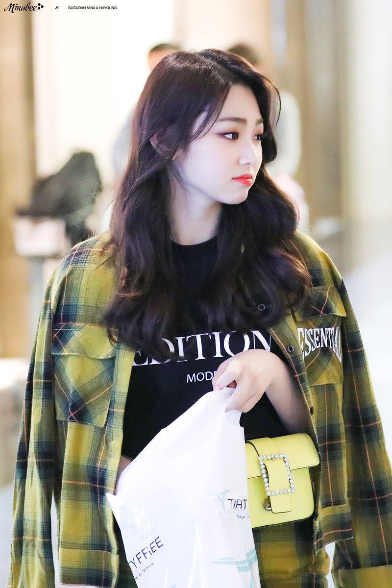 출국하는 구구단 미나.jpg | 인스티즈