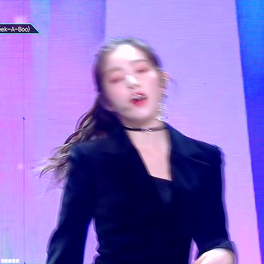 머리묶은 뮤뱅 아이린.gif | 인스티즈