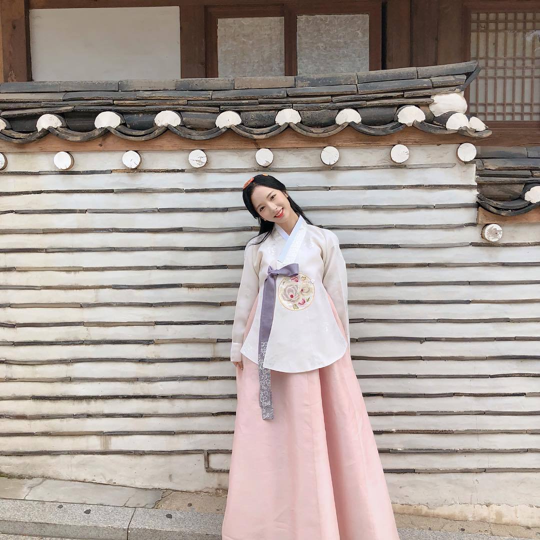 오늘자 우주소녀 보나 인스타그램(한복뽀).jpg | 인스티즈
