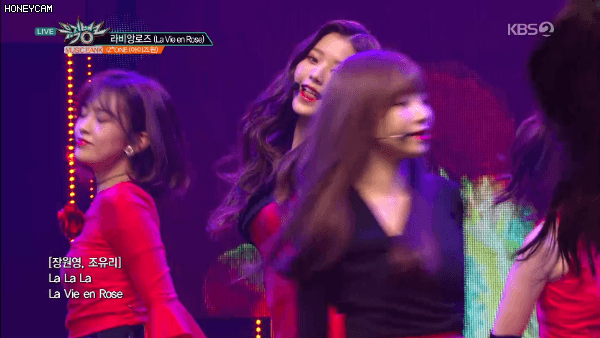 아이즈원) 오늘자 뮤뱅 라비앙로즈 센터 원영 최고의 의상.gif | 인스티즈
