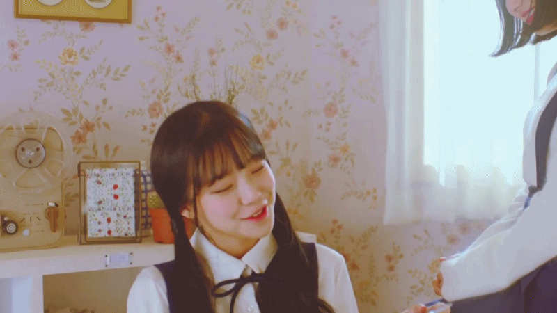fromis_9 - 유리구두 MV 움짤 (백지헌) | 인스티즈