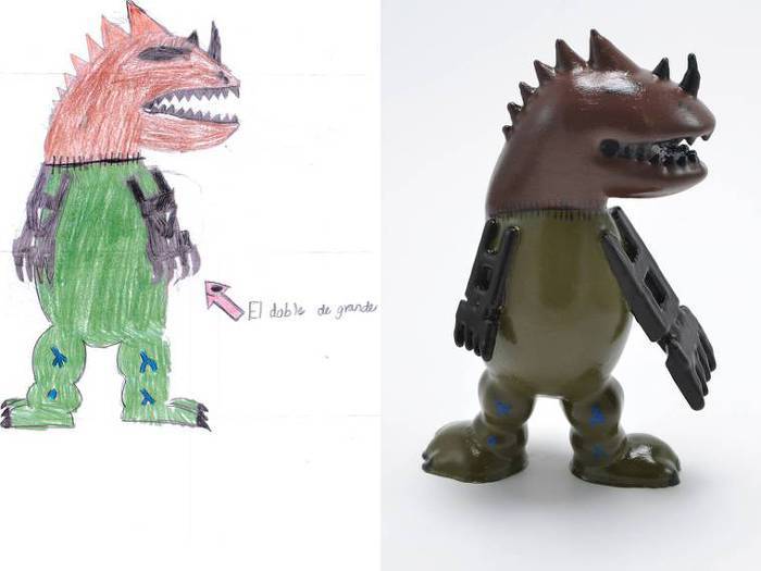 자녀의 그림을 3D 장난감으로 만들어 봄 | 인스티즈