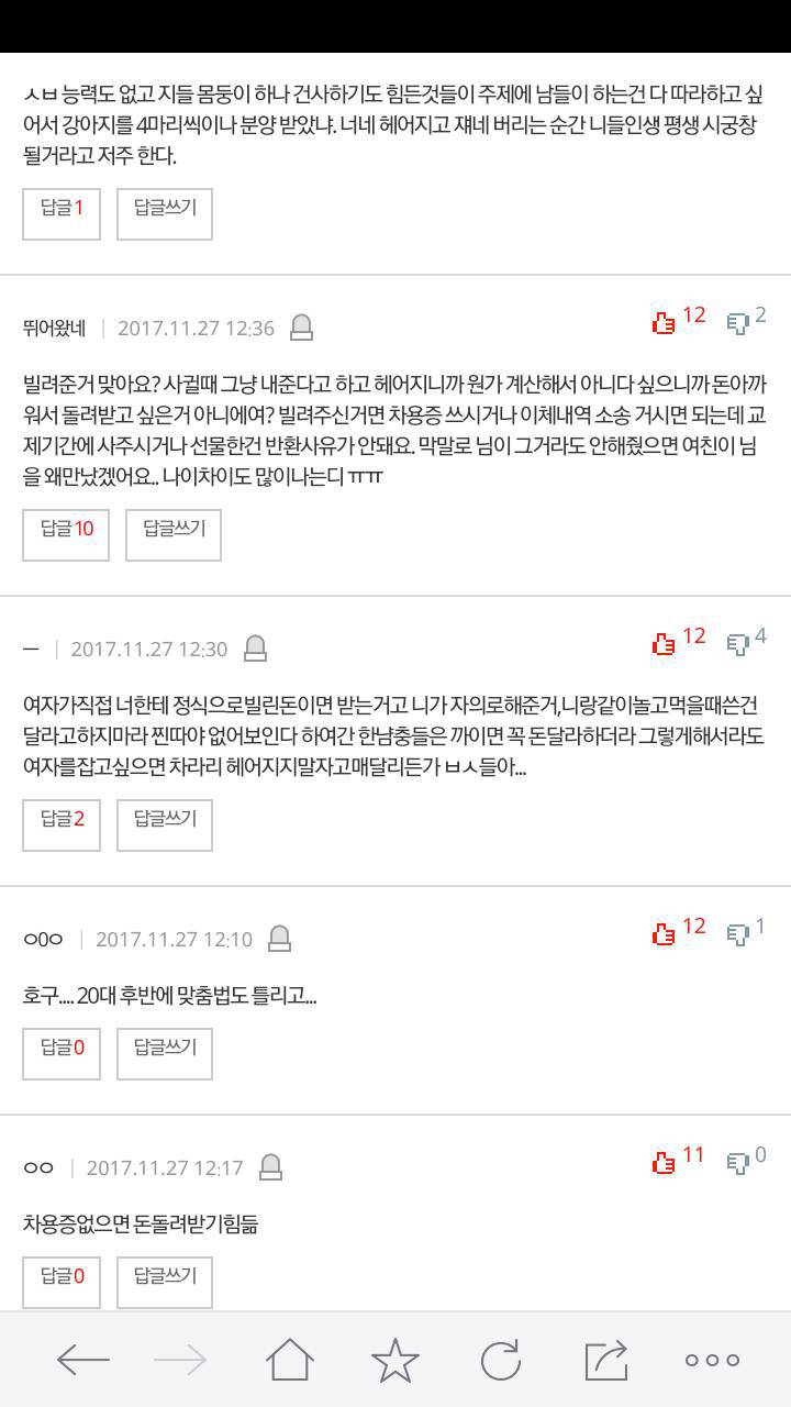 헤어진여자친구 1000만원 체무관계 | 인스티즈