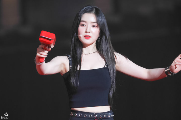 머리에 꽃을 단 아이린.jpgif | 인스티즈