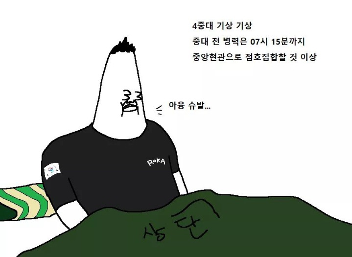 군대에서의 설날 만화 | 인스티즈